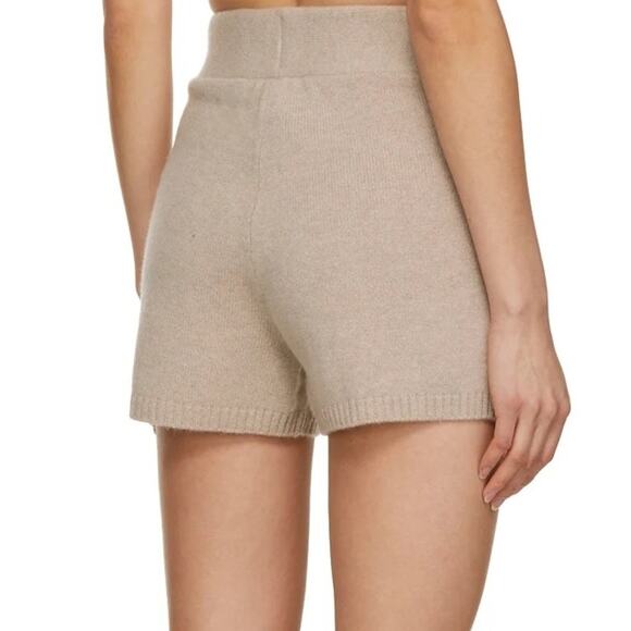 Lisa Yang Winnie Shorts Barbara Bralette Crop Size 1 S / M Sand Cashmere Sweater - Picture 6 of 16